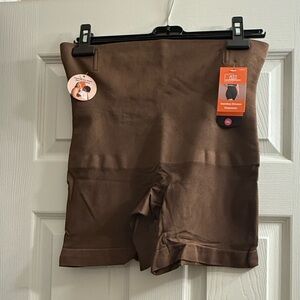 Brown Shapewear Shorts